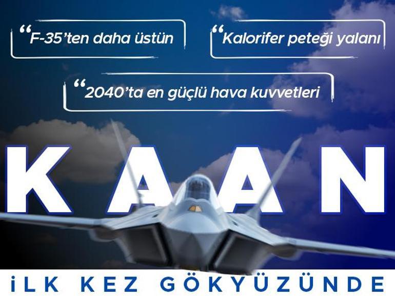 KAAN milli uçağından yeni görüntüler... Birbiri ardına tebrik mesajları: Türklerin çelik kanatları gökyüzünde